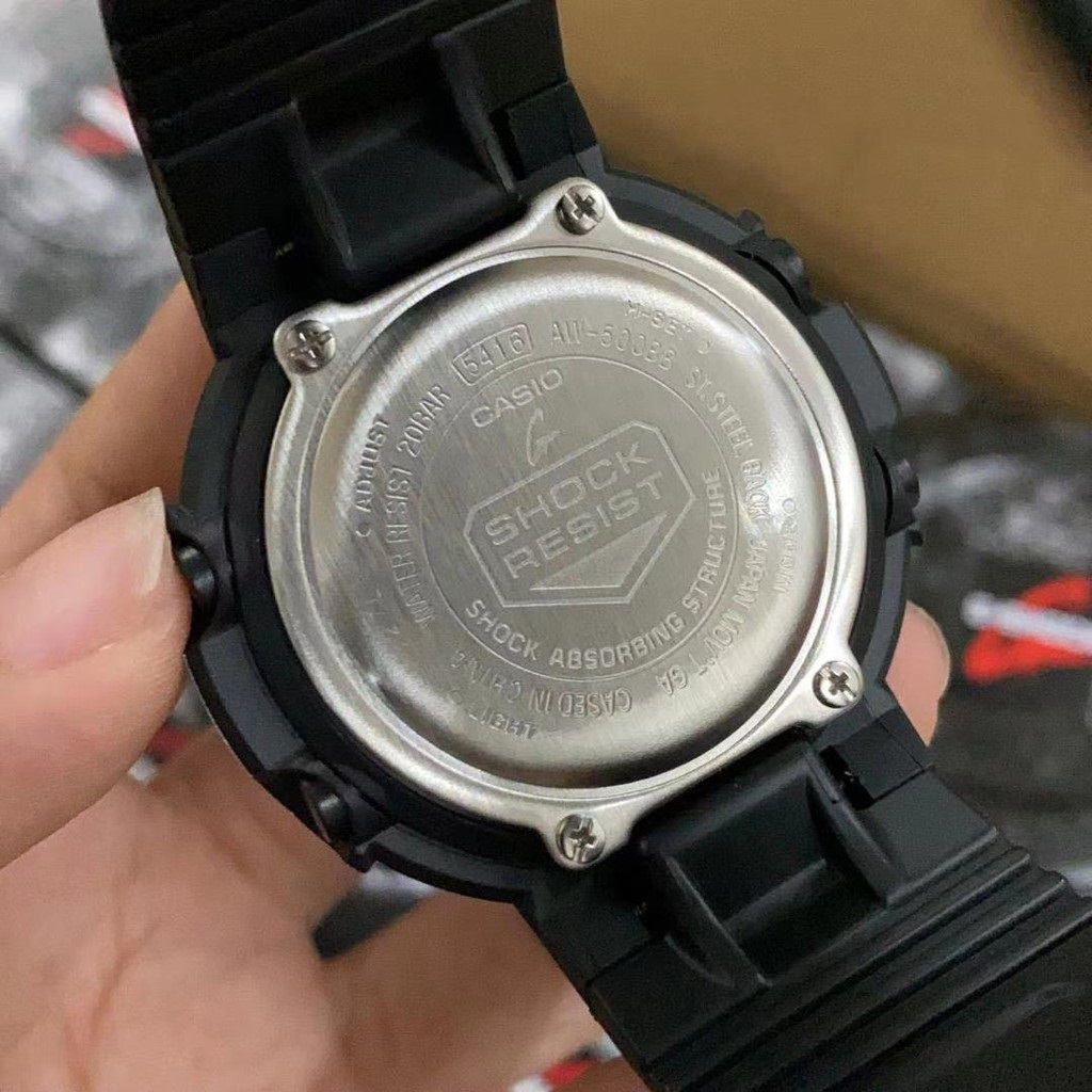 Official Warranty Casio G Shock Aw 500bb 1e Classic Analog Digital Black Resin Watch Aw500 Aw500bb Aw500bb 1 Aw500bb 1 Shopee Malaysia