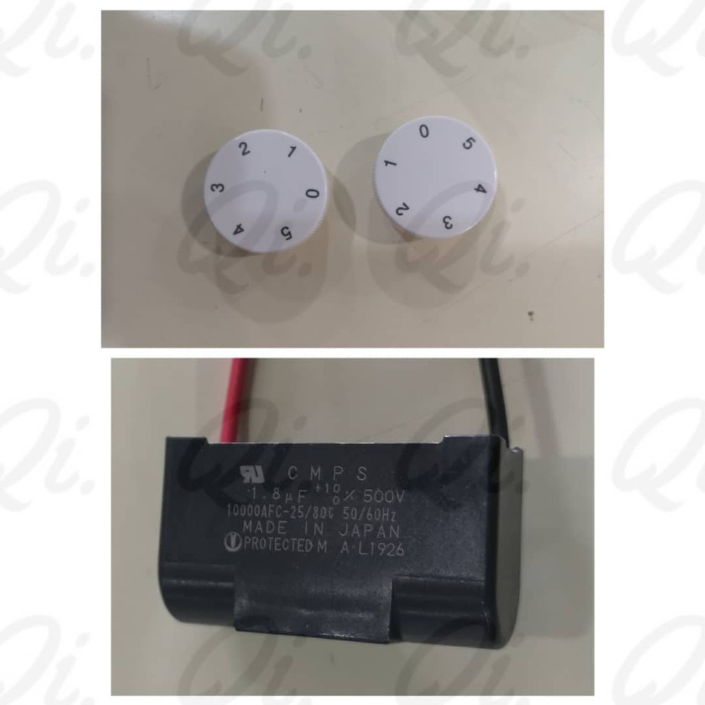 PANASONIC CEILING FAN ACCESORRIES/REGULATOR KNOB/ FAN CAPACITOR