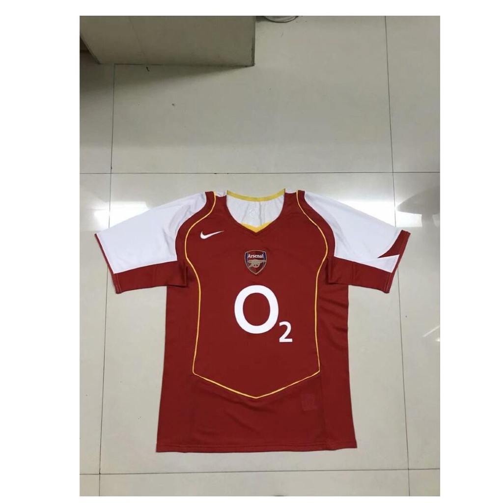 arsenal jersey 2004