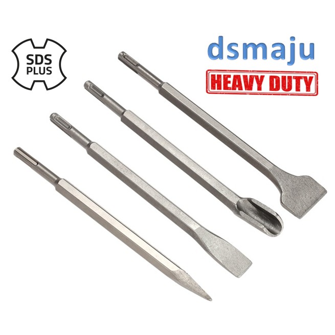 Heavy Duty SDS Stone Chisel Wall Hack Chisel Impact Drill Chisel
