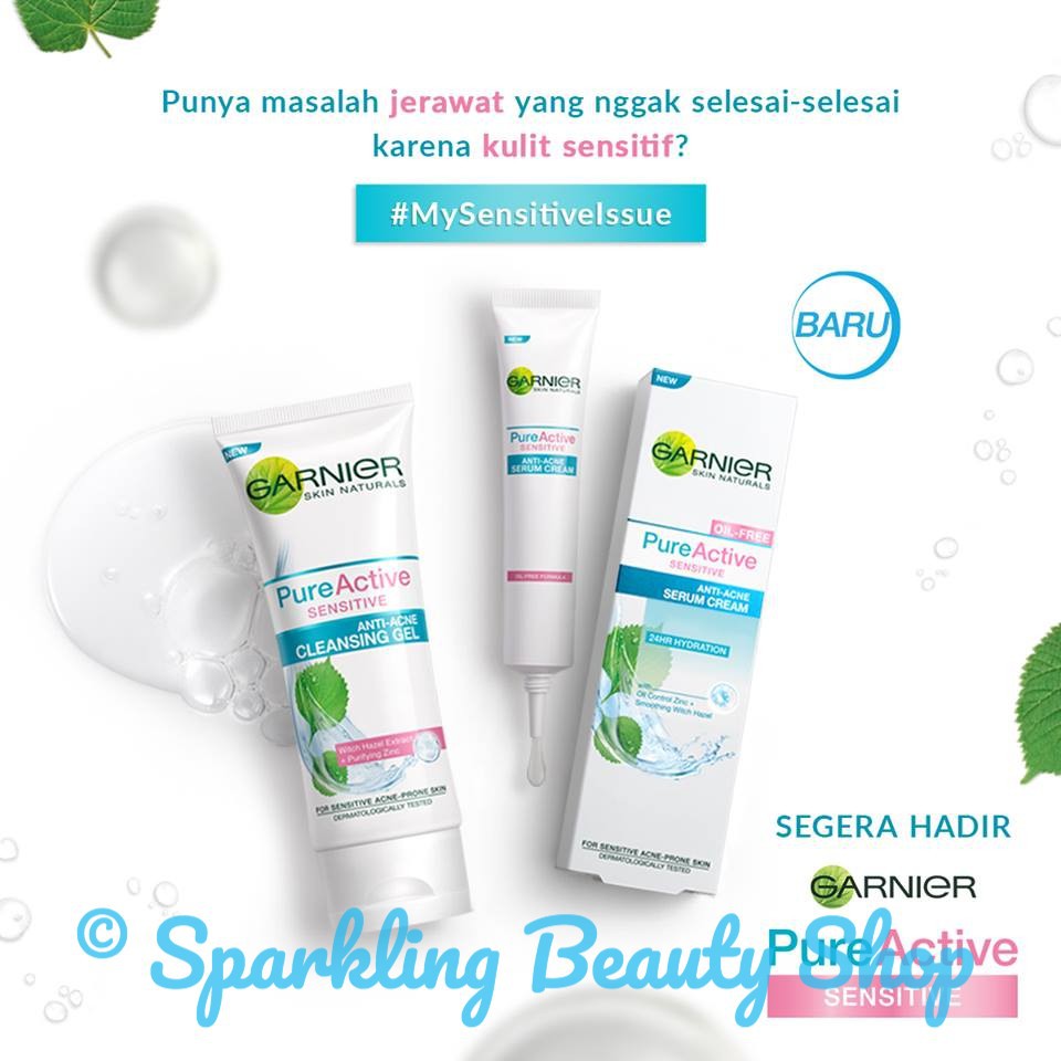 garnier sensitive acne serum