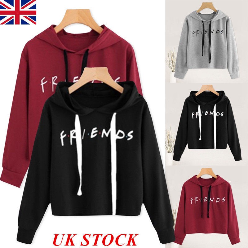 friends crop sweatshirt