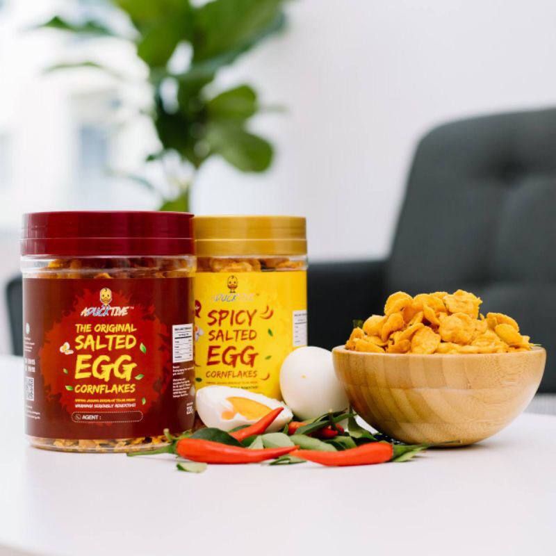 Aductive Spicy Salted Egg Cornflake The Original Salted Egg Cornflake