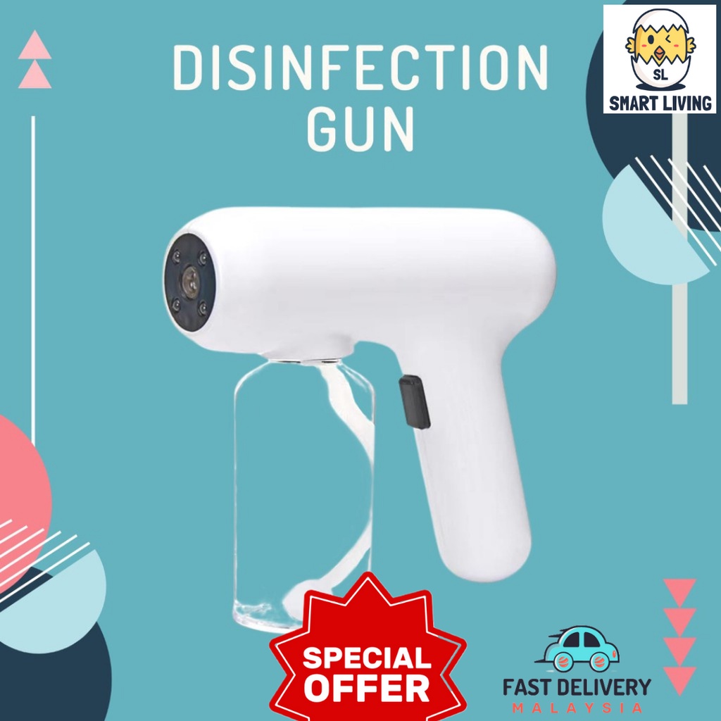 Extra Strong Sanitizer Spray Gun Machine Blue Ray disinfectant Covid19