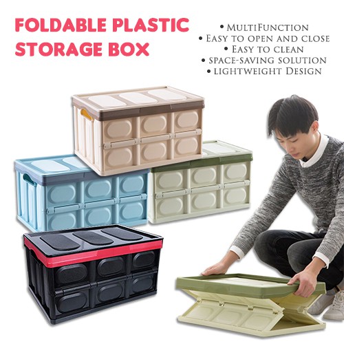 **Jombeli Foldable Plastic Storage Box | Shopee Malaysia