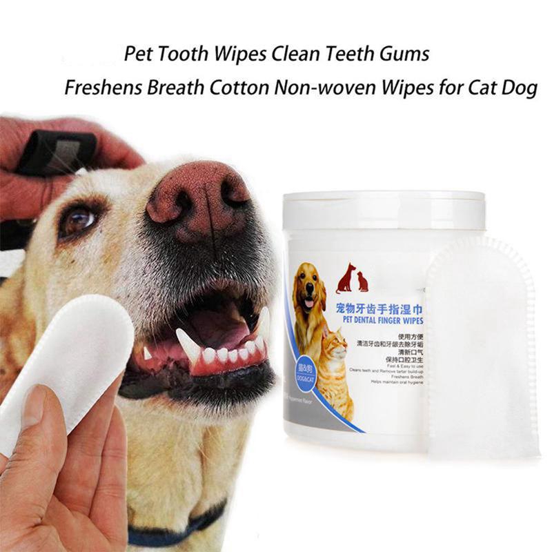 Prodotti Per Animali Domestici Cani Help Cleans Teeth Gums Pet Dog Toothwipes Freshens Breath Pet Dental Finger Brush Oral Cleaner Packs Of 50 Wipes Microfiber Finger Brush For Cats And Dogs Vinea Gmbh De