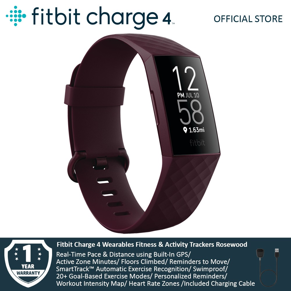 Fitbit Charge 4 Wearables Fitness 