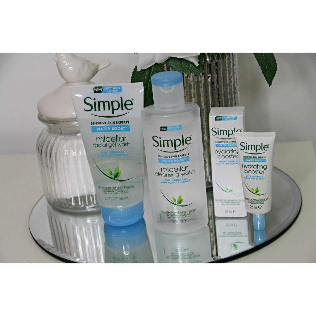 simple micellar gel wash shopee