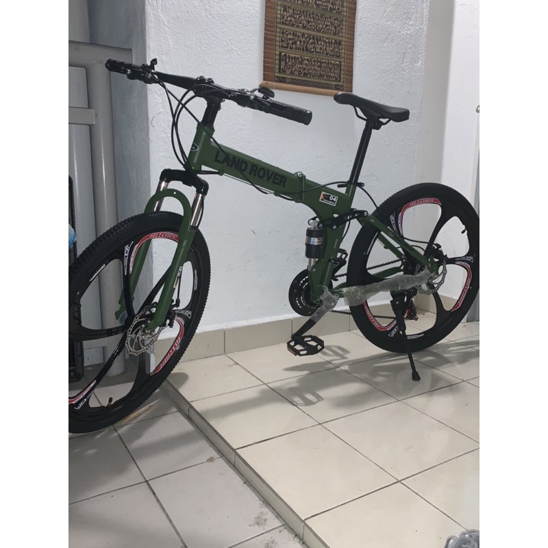 land rover city elite folding bike