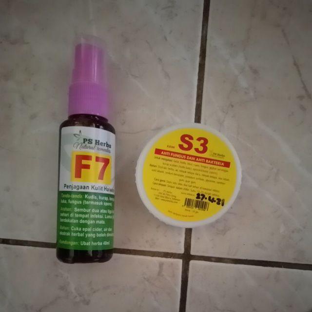 [PS HERBS] UBAT KUCING/PETS - SET SPORO (SPRAY F7 DAN KRIM 