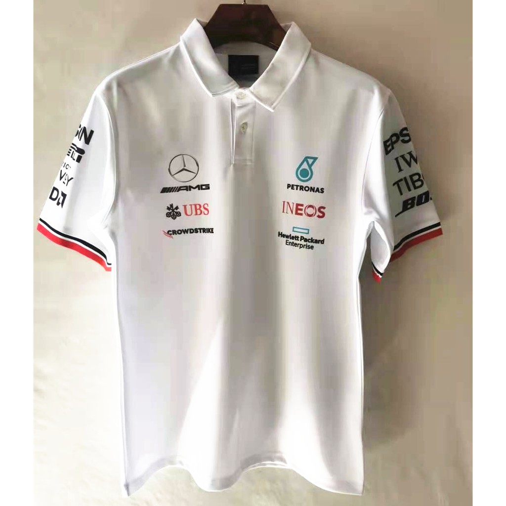 f1 mercedes polo shirt