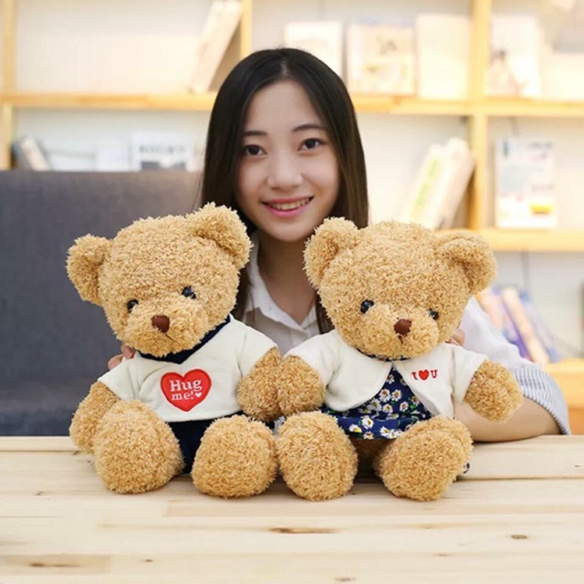 ST 30CM Teddy Bear Plush Toys Doll Birthday Gifts Valentine Gifts