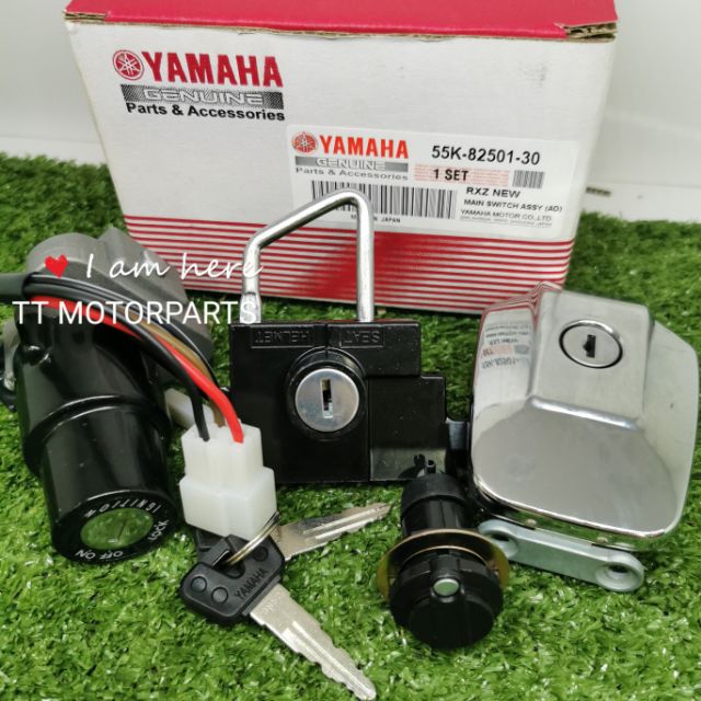 yamaha rxz lock set