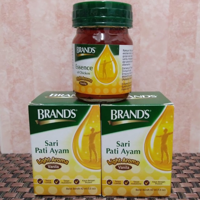 Brand S Essence Of Chicken Vanilla Light Aroma Sari Pati Ayam 42ml Brands Shopee Malaysia