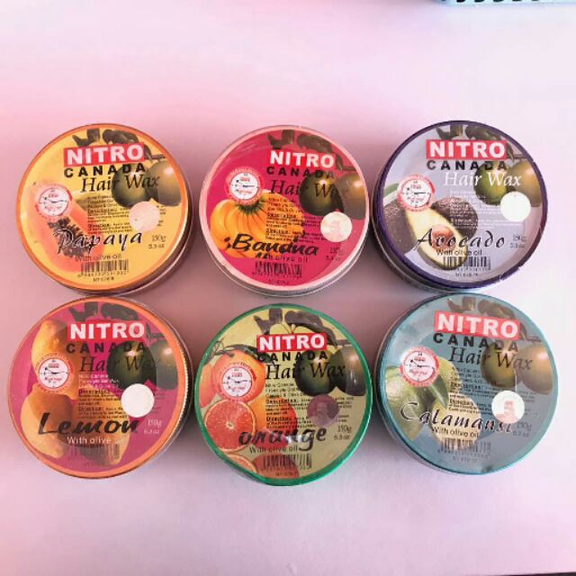 Pomade Nitro Canada Hair Wax Shopee Malaysia