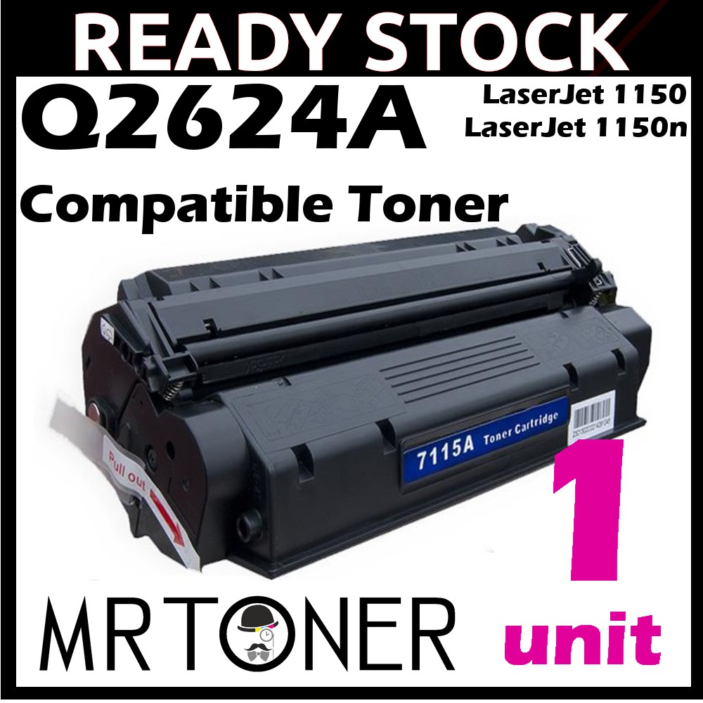 Compatible Hp Q2624a 24a 2624 2624a Laserjet 1150 1150n Laser Printer Toner Shopee Malaysia