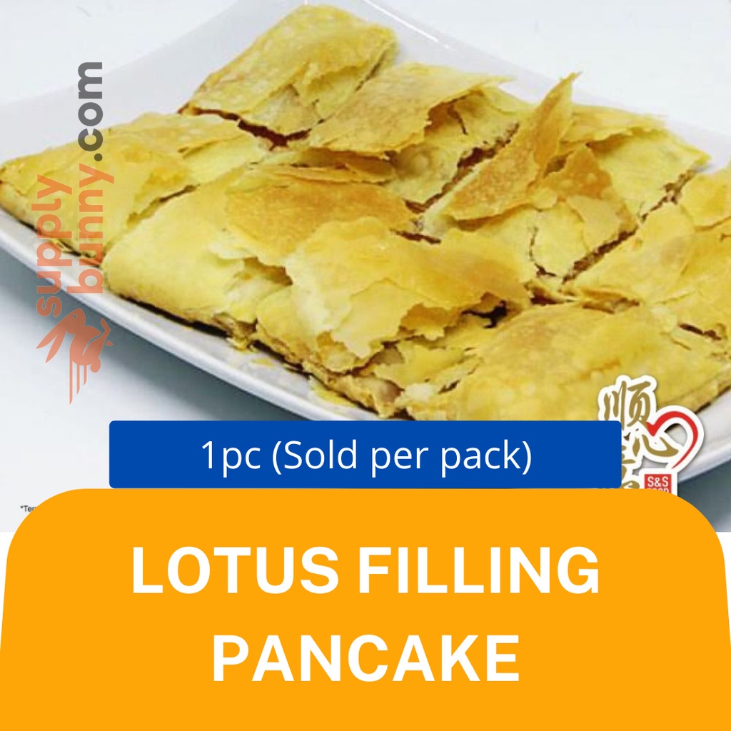 KLANG VALLEY ONLY! Lotus Filling Pancake 1pcs/pack (sold per pack) 生炸