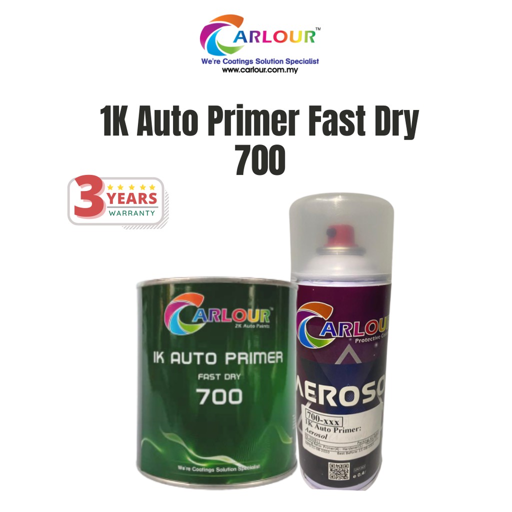1K Auto Car Paint Primer Filler 700 easy fill scratch, (UNDERCOAT) fast