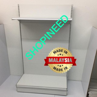  WALL  GONDOLA  6 H x 3 L DISPLAY RACK SINGLE SIDE RAK  