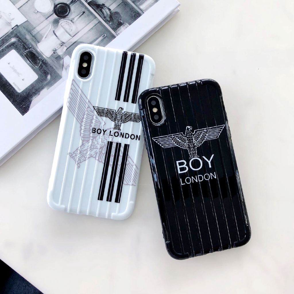 fashion band BOY LONDON THE NEW Suitcase style case iPhone 6 6s 7 8 Plus X XS 11 11pro Tide brand phone case