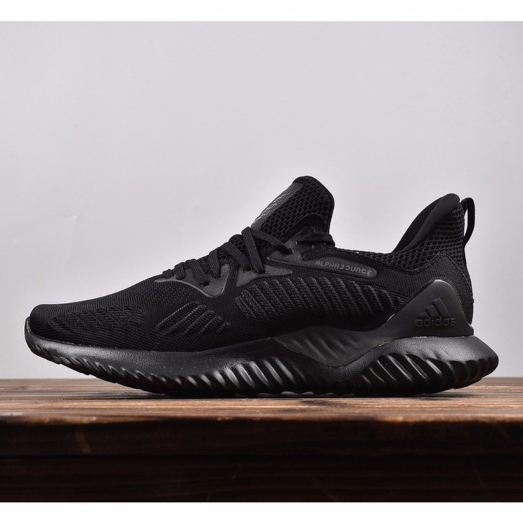 Original adidas alphabounce beyond m Running Shoes Men's Sports Sneakers  Black | Shopee Malaysia