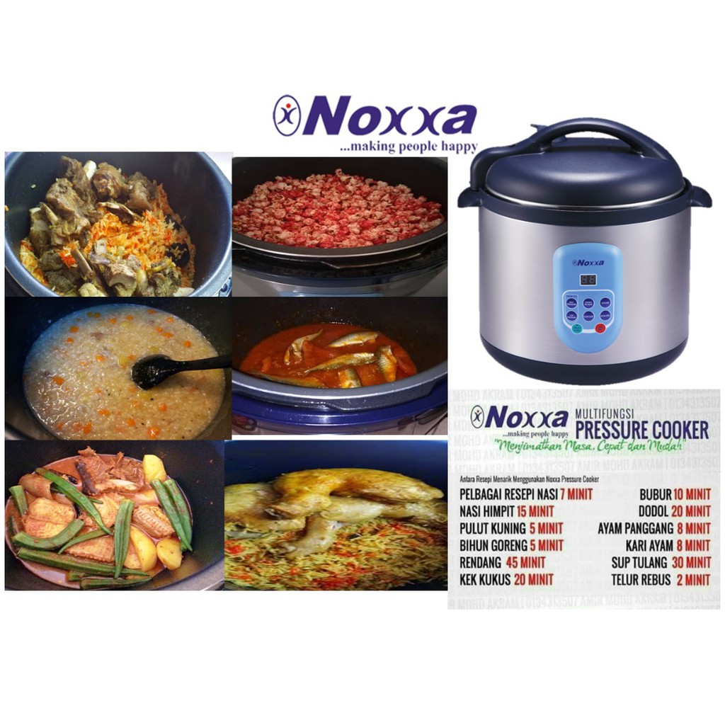 Noxxa Presure Cooker With Free Postage Shopee Malaysia