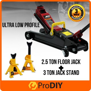 2 5 Ton Hydraulic Mini Floor Jack For Auto Repair Tools Car Kereta