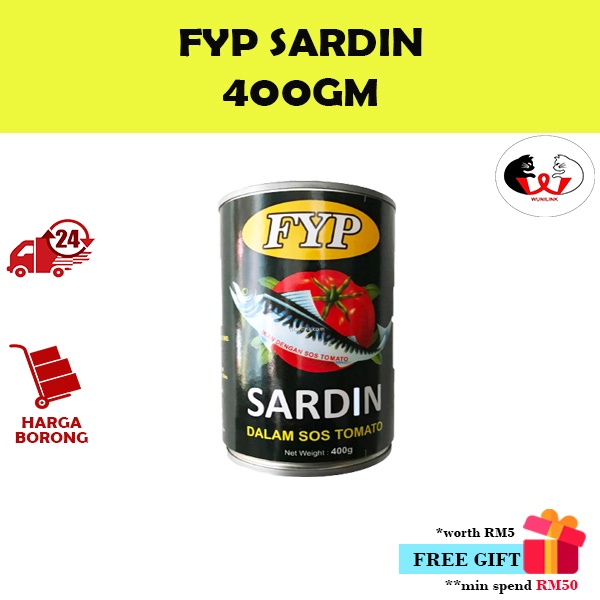 Fyp Sardines In Tomato Sauce 400G