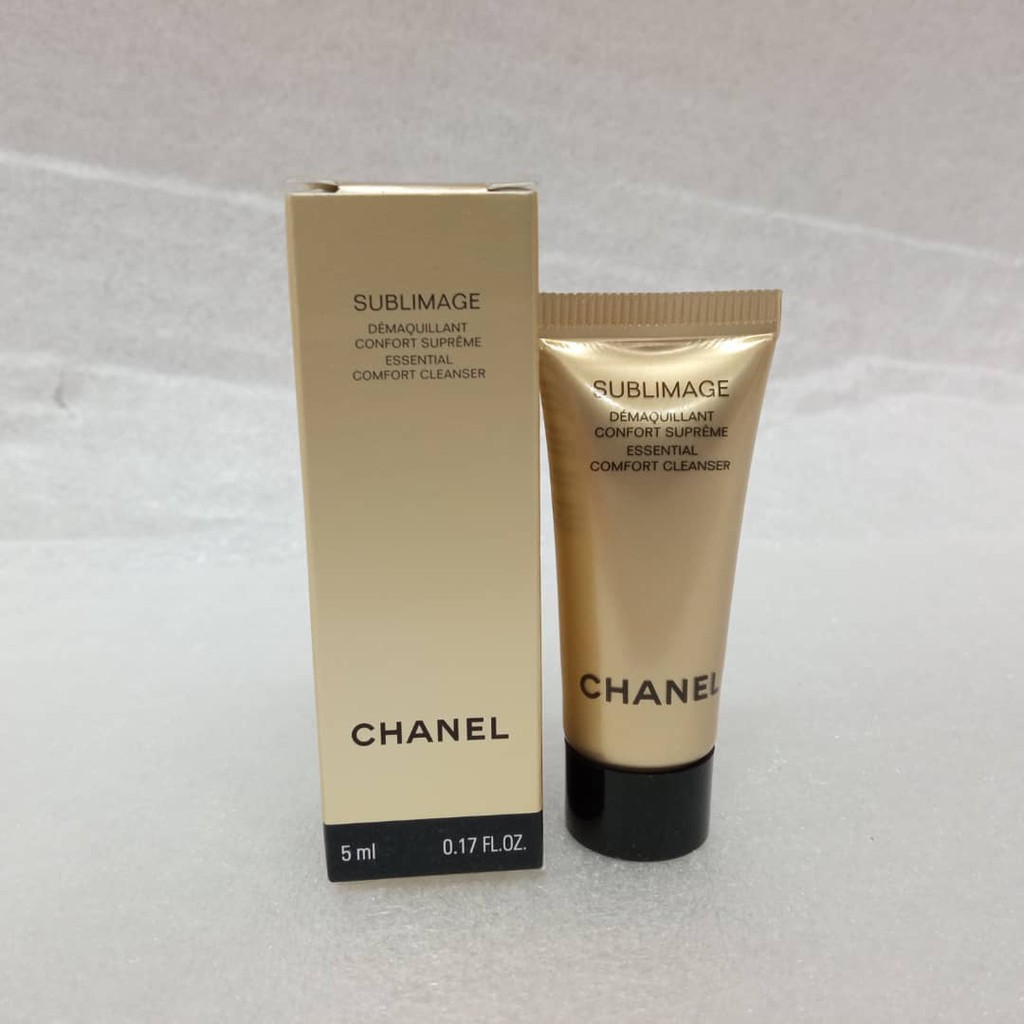 Original Chanel Sublimage Essential Comfort Cleanser 5ml | Shopee Malaysia