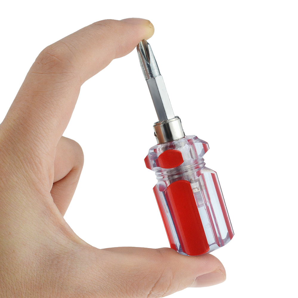 1PCS Dual Purpose Slotted/Phillips Screwdriver Expansion Screwdriver