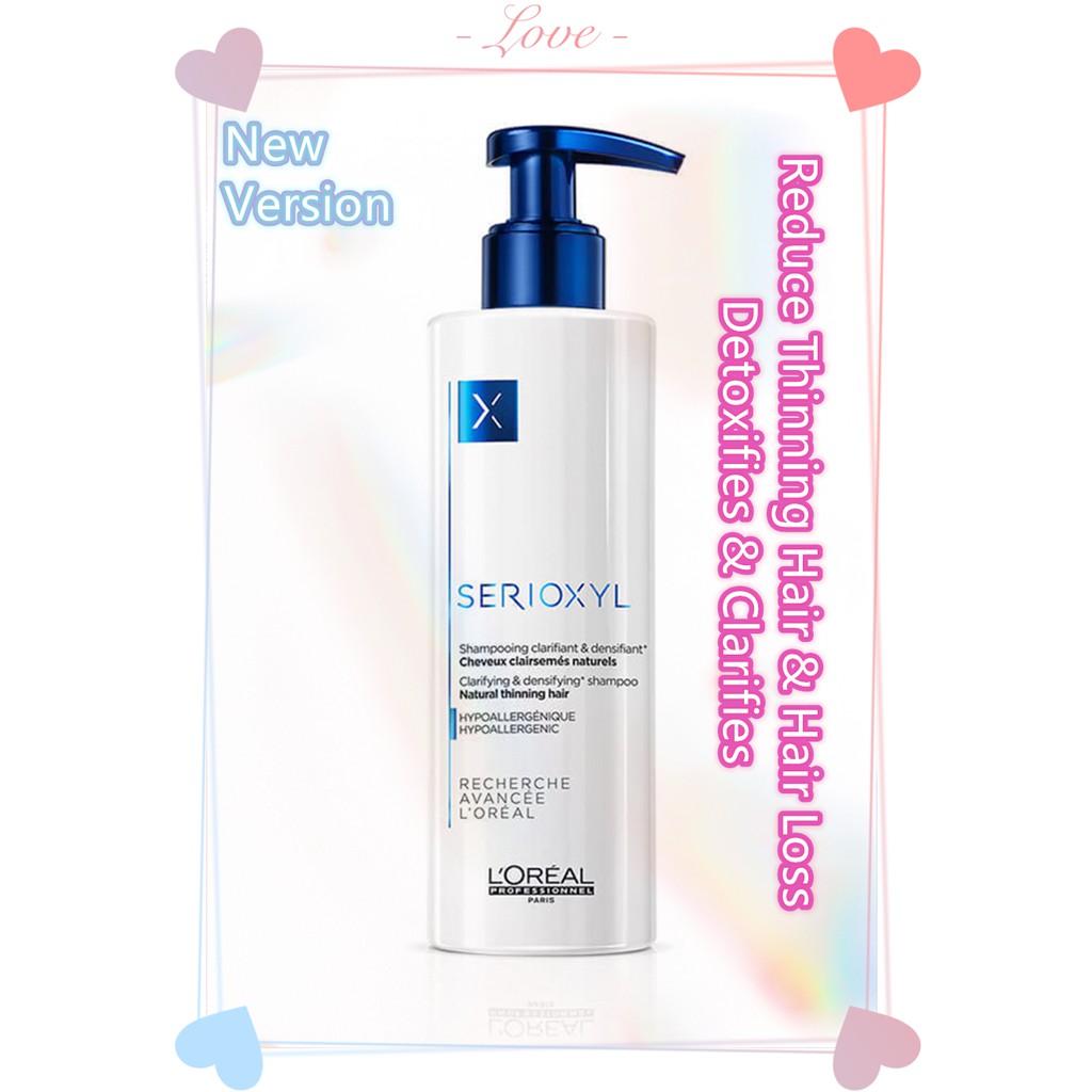 New Loreal Professional Serioxyl Clarifying Densifying Shampoo