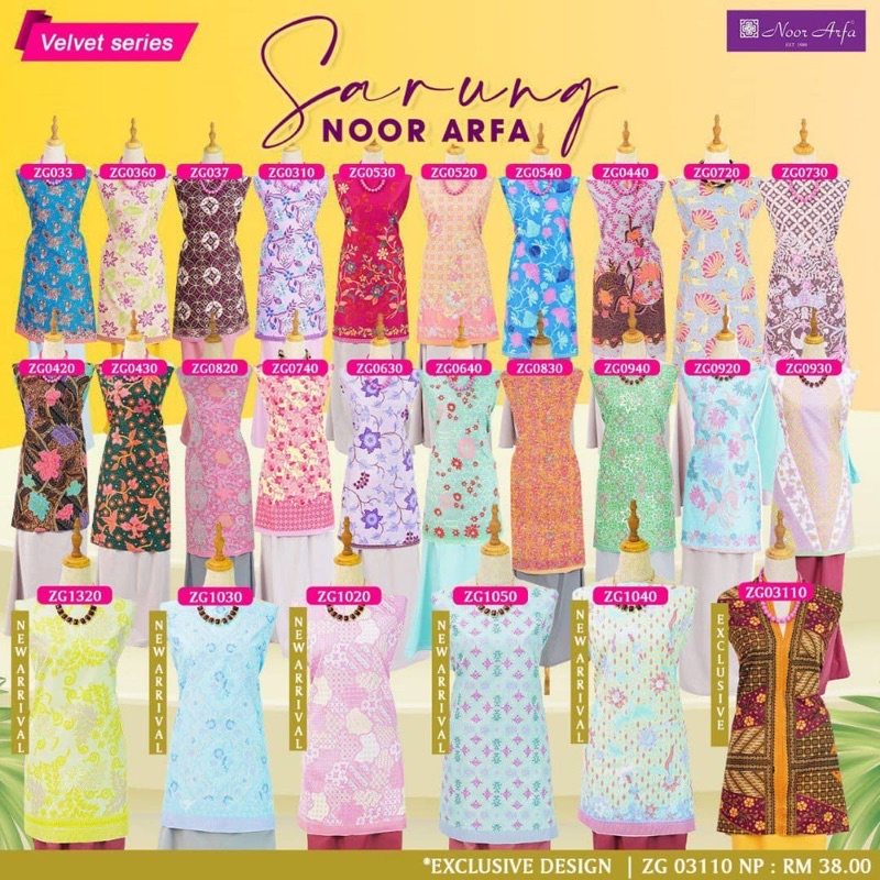 Batik Noor Arfa Terengganu | Shopee Malaysia