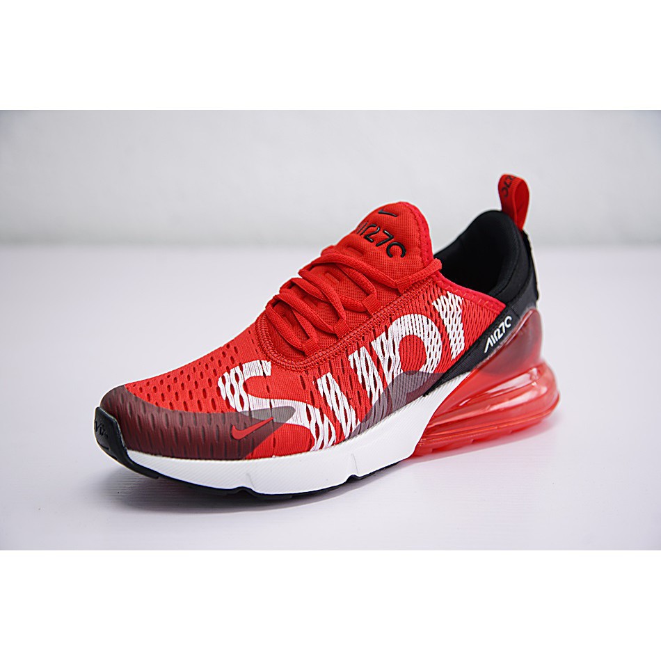 Nike Air Max 270 x Supreme Shoes Men Airmax 27c Running Shoes Sport  Sneakers Red | Shopee Malaysia
