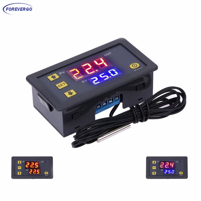 Versatile Reliable Perfect Temp Control W3230 Digital Thermostat DC 12V/24V 20A & AC 110V-220V 10A Must Purpose - Image 3