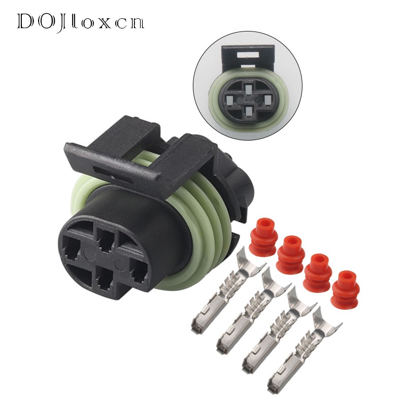 Have Essential 1 Set 4 Pin Delphi Metri Pack 150 Sealed Auto Waterproof Female Connector 12065298 Oxygen Sensor Elect... - Image 4