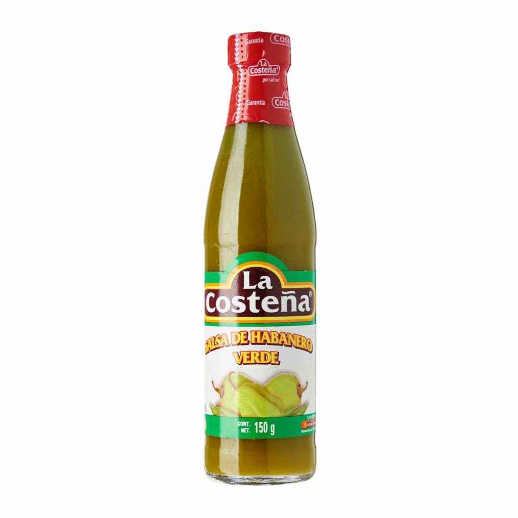 La Costena Salsa Verde De Habanero in Glass Bottle 150g Mexico Shopee