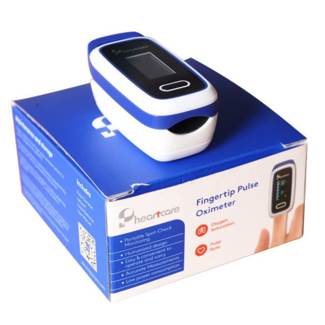 HEART CARE PULSE OXIMETER (1 YEAR WARRANTY) with extra gifts!! Shopee