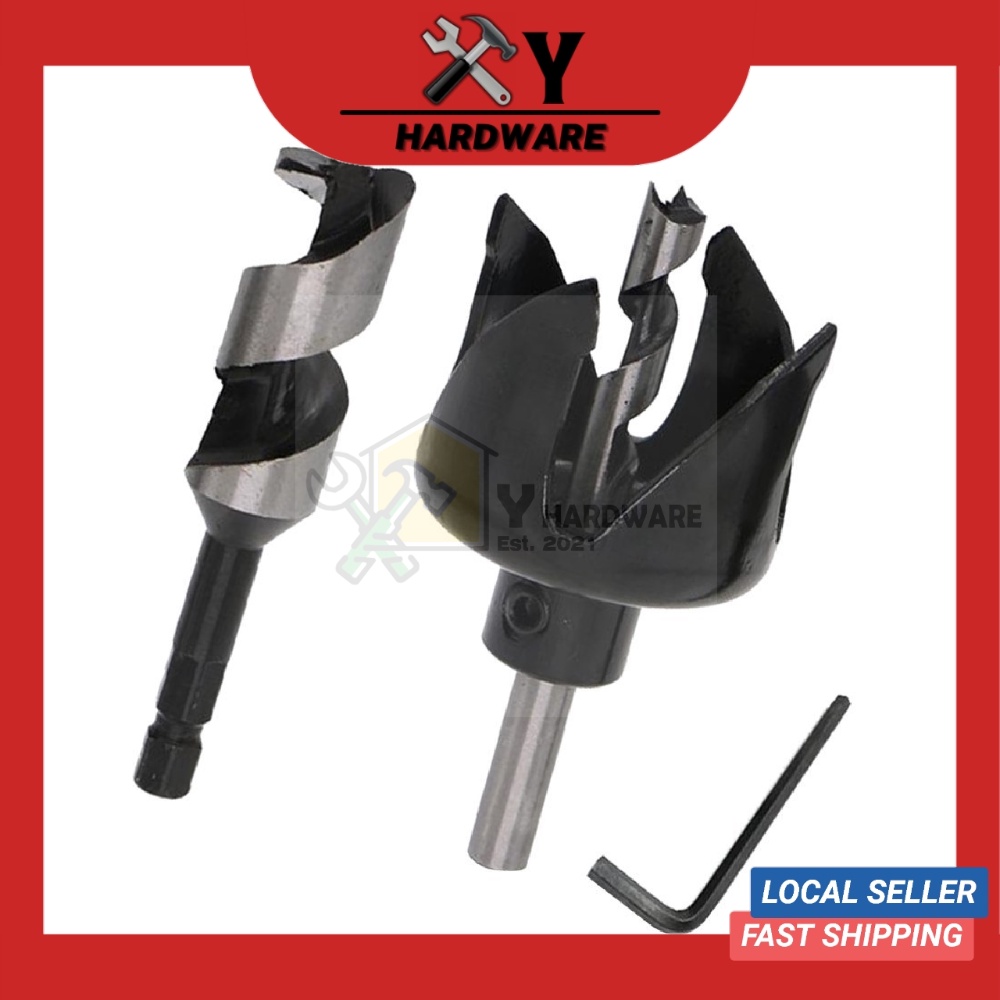 HSS Lock Installation Auger Bit / Wood Hole Saw Auger Bit Cutter / Mata