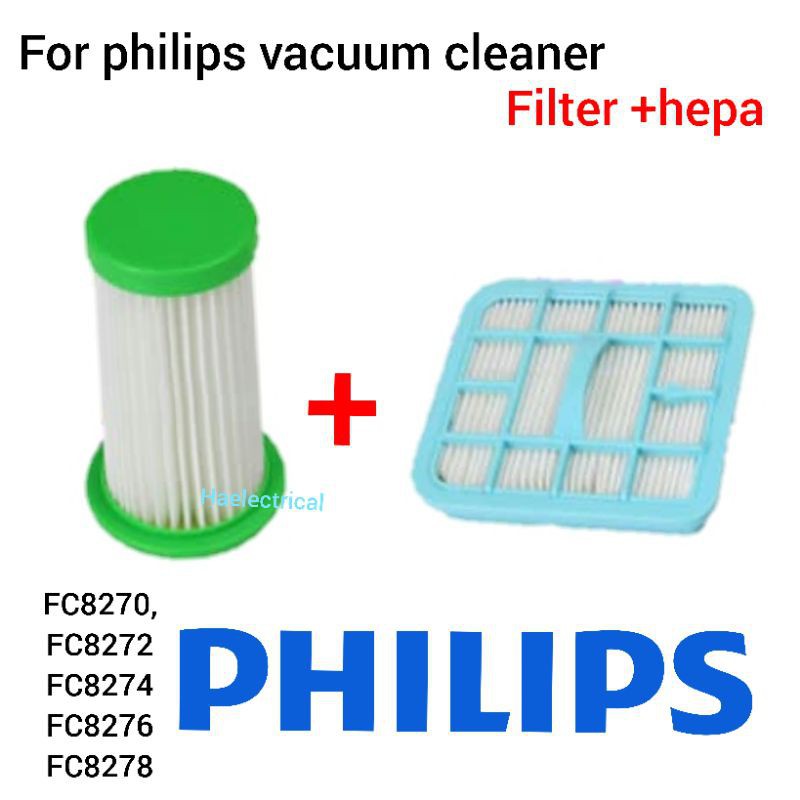 Philips Vacuum Cleaner Hepa Filter FC8270 FC8272 FC8274 FC8076 FC8278