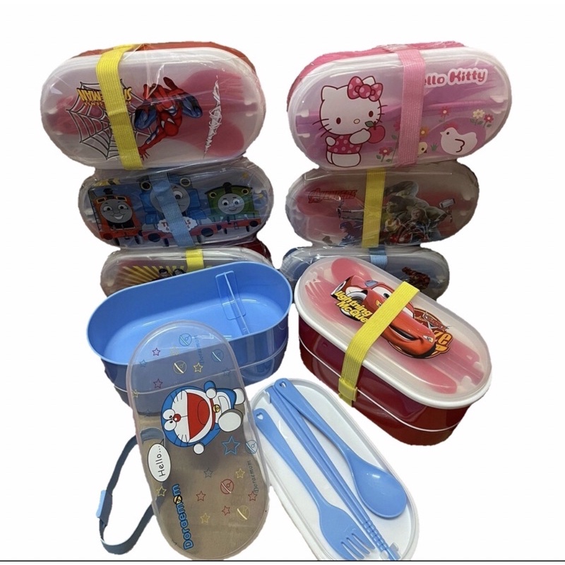 Lunch box Child Character set | Shopee Malaysia