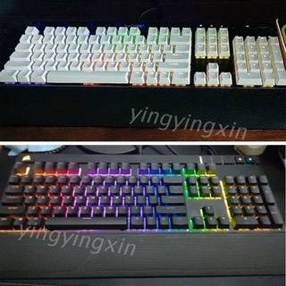 Yi 108 Pbt Double Shot Backlit Keycaps For Corsair K70 K65 K95 Rgb Keyboard Keycaps Shopee Malaysia
