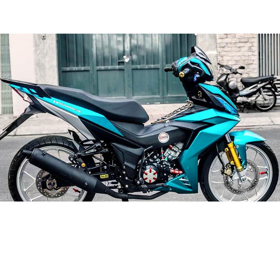 COVERSET HONDA RS150R WINNER CYAN Shopee Malaysia