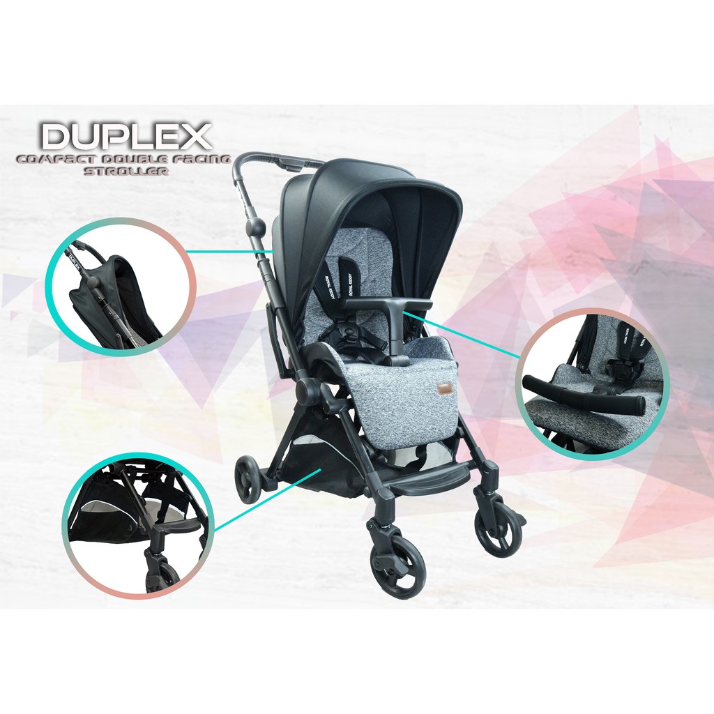 royal kiddy duplex stroller