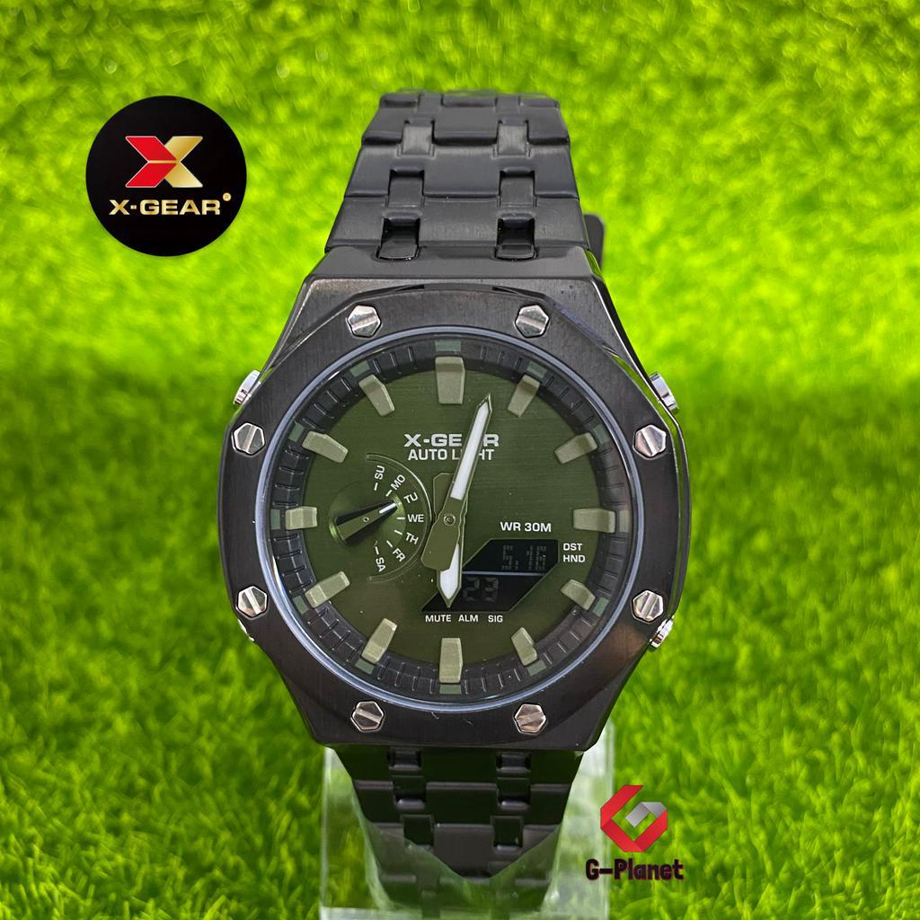 ReadyStock Original X-GEAR X-2177 Metal Waterproof sport digital men watch jam tangan lelaki tahan air xgear