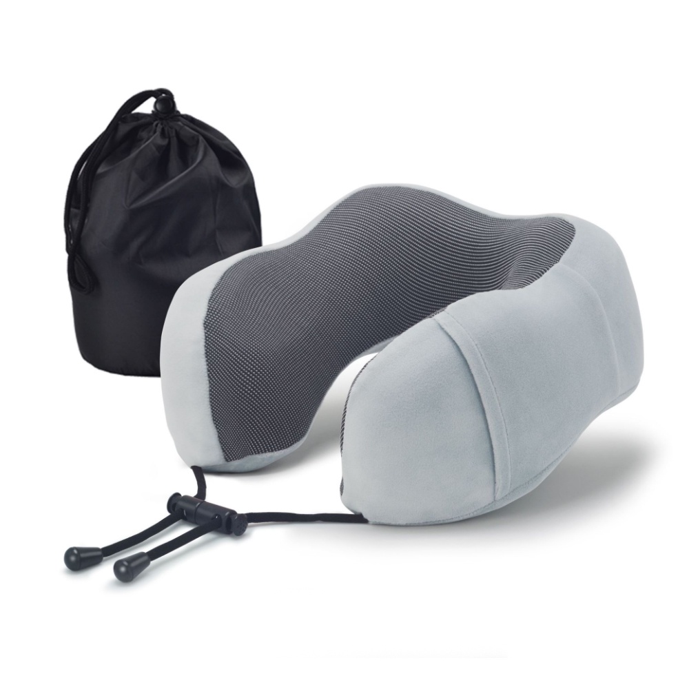 U-shaped pillow slow rebound travel neck pillow magnetic cloth neck pillow