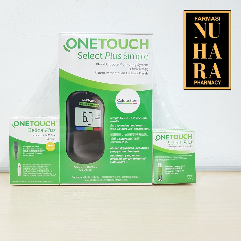 One Touch Select Plus Simple Set Blood glucose meter
