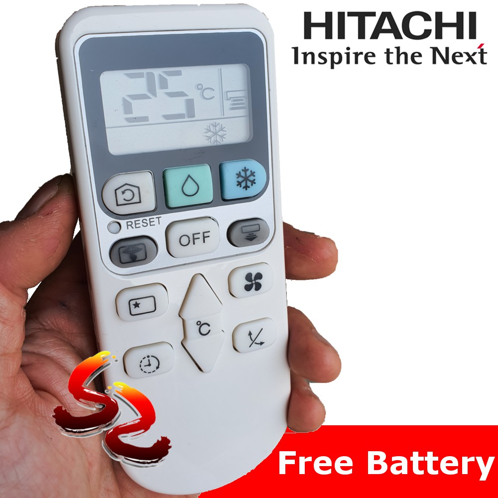 Hitachi Aircond Air Condtioner remote control spare part Free