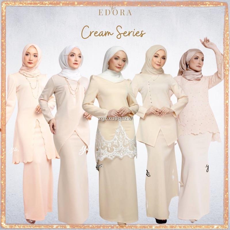 baju bridesmaid cream