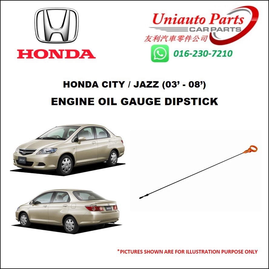 HONDA CITY SEL GD (u002703 - u002708) ENGINE OIL GAUGE DIPSTICK  Shopee 