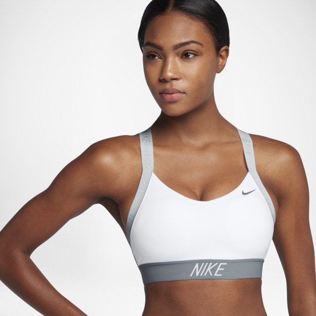 nike indy logo sports bra ladies